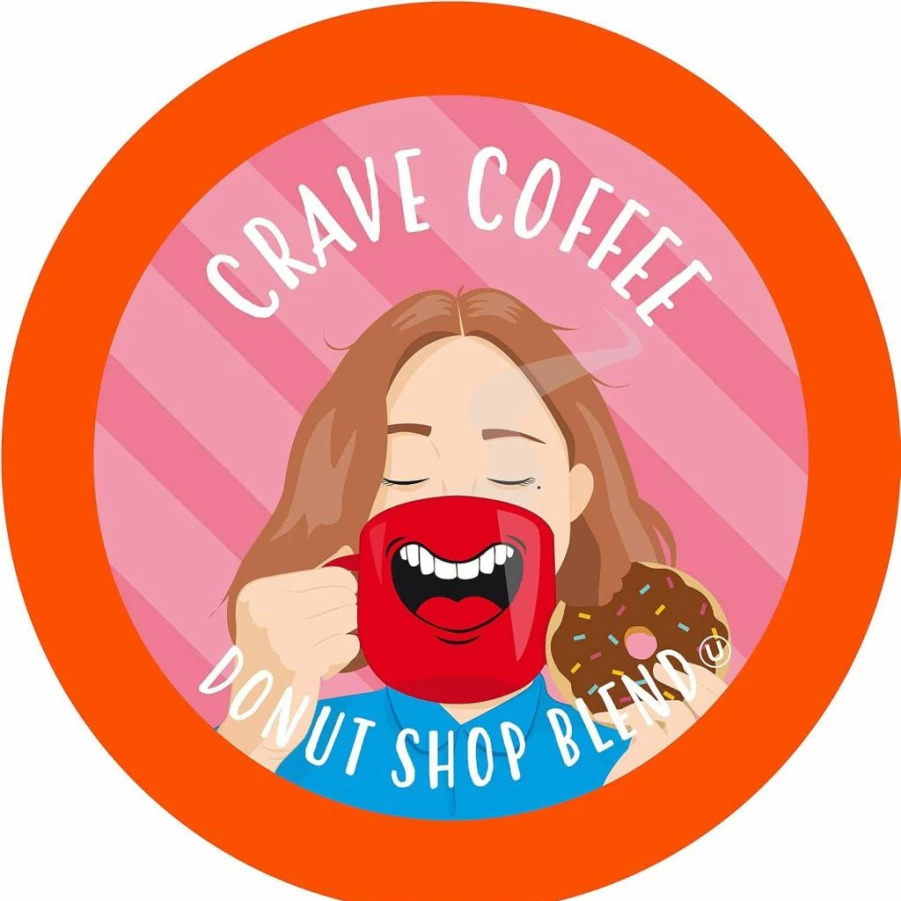 Crave Beverages Flavored Coffee Pods Variety Pack - 40 K-Cups, Compatible with Keurig 2.0 Brewers, Assorted Flavors Sampler