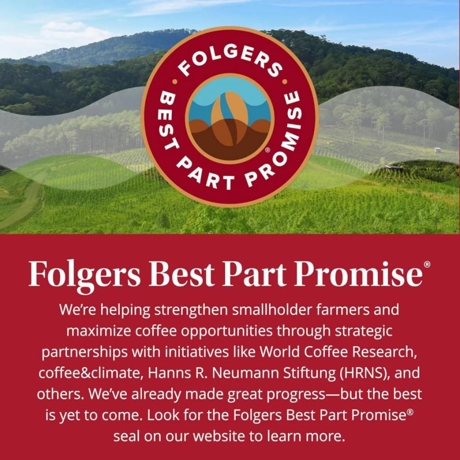 Folgers Black Silk Dark Roast Coffee Pods - 72 Count Keurig K-Cup Compatible, Rich & Bold Flavor