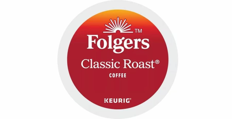 Folgers Classic Roast Medium Coffee K-Cup Pods for Keurig Brewers - 48 Count Pack