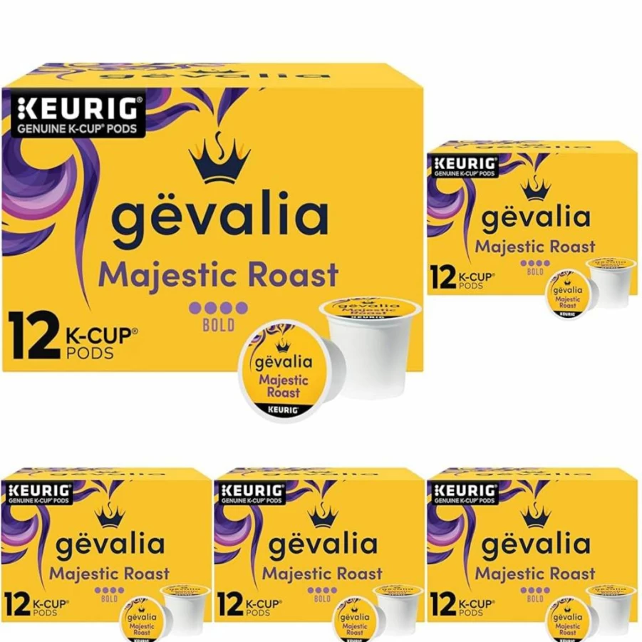 Gevalia Colombia Medium Roast Coffee Pods - 32 K-Cups | Single-Serve for Keurig Brewers