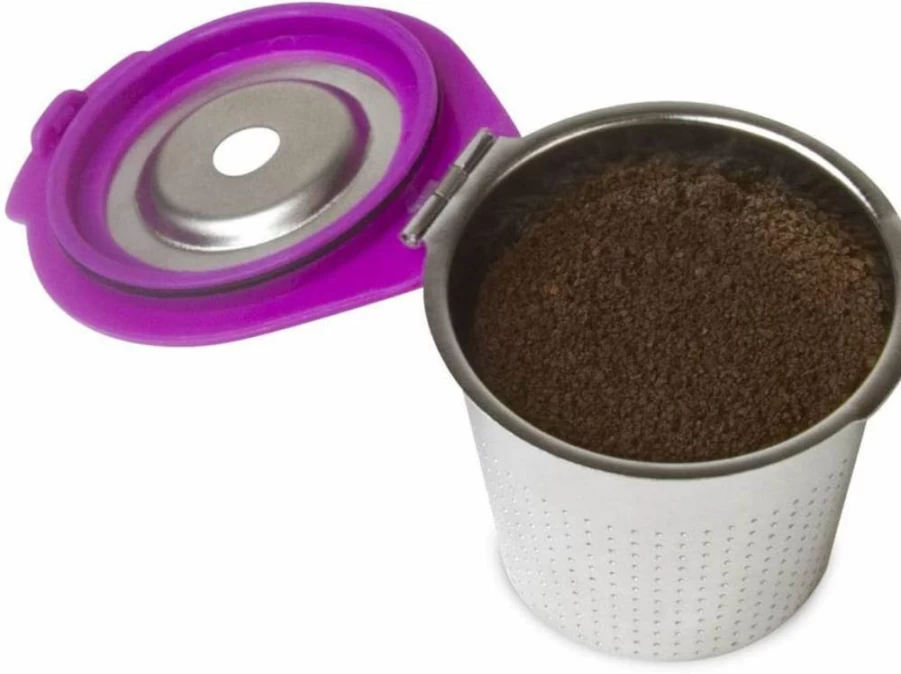 PERFECT POD Reusable Stainless Steel K Cup for Keurig - 2-Pack Refillable Coffee Filter Compatible with Keurig 1.0, 2.0, K-Duo & K-Mini