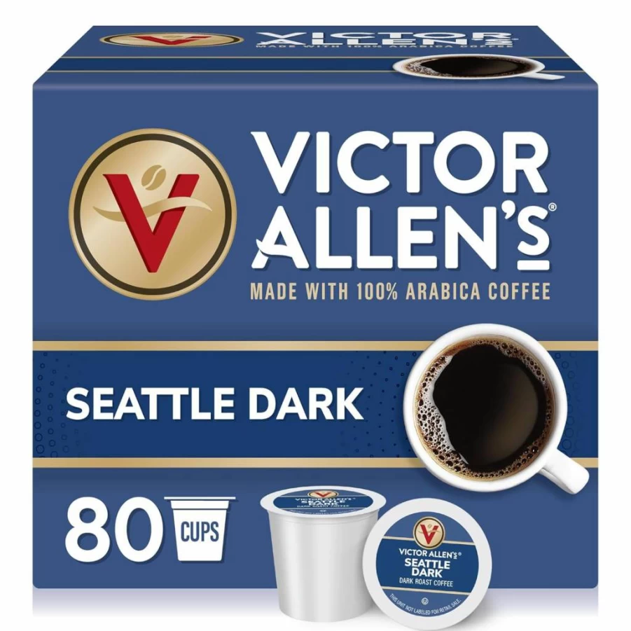 Victor Allen's Coffee Variety Pack for Keurig - 42 Single Serve K-Cup Pods (Morning Blend, Colombian, Donut Shop, French Roast)
