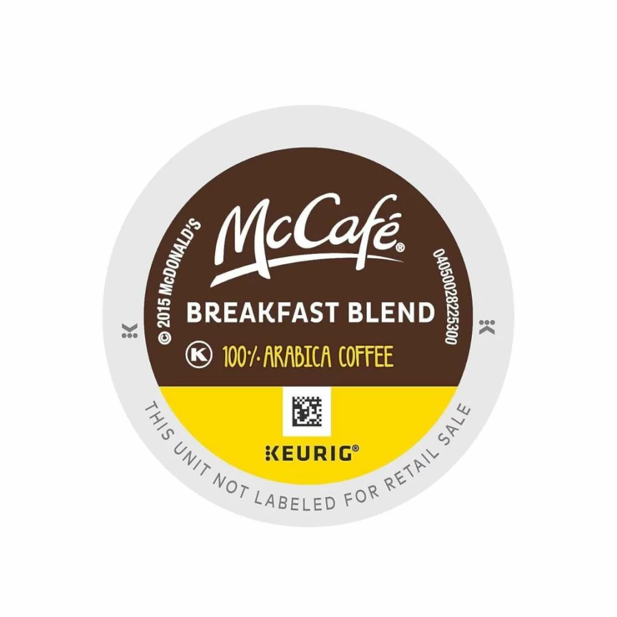 McCafe Breakfast Blend Light Roast Coffee K-Cup Pods for Keurig Brewers