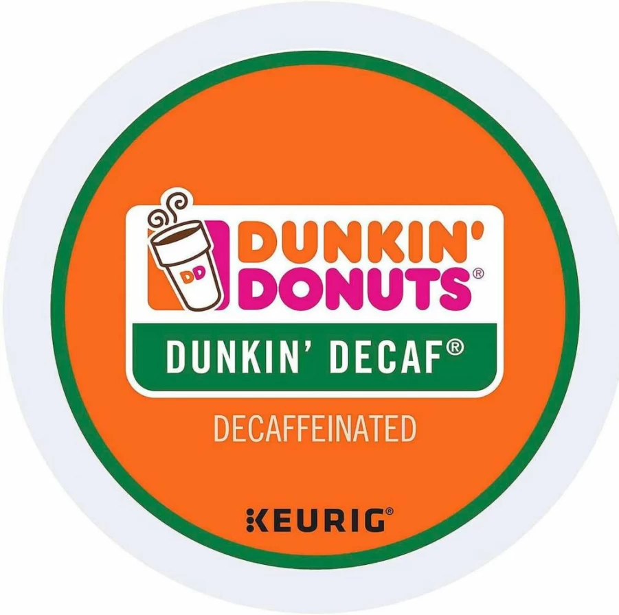 Keurig Dunkin' Decaf Coffee Pods - 16 Count K-Cups for Keurig Brewers