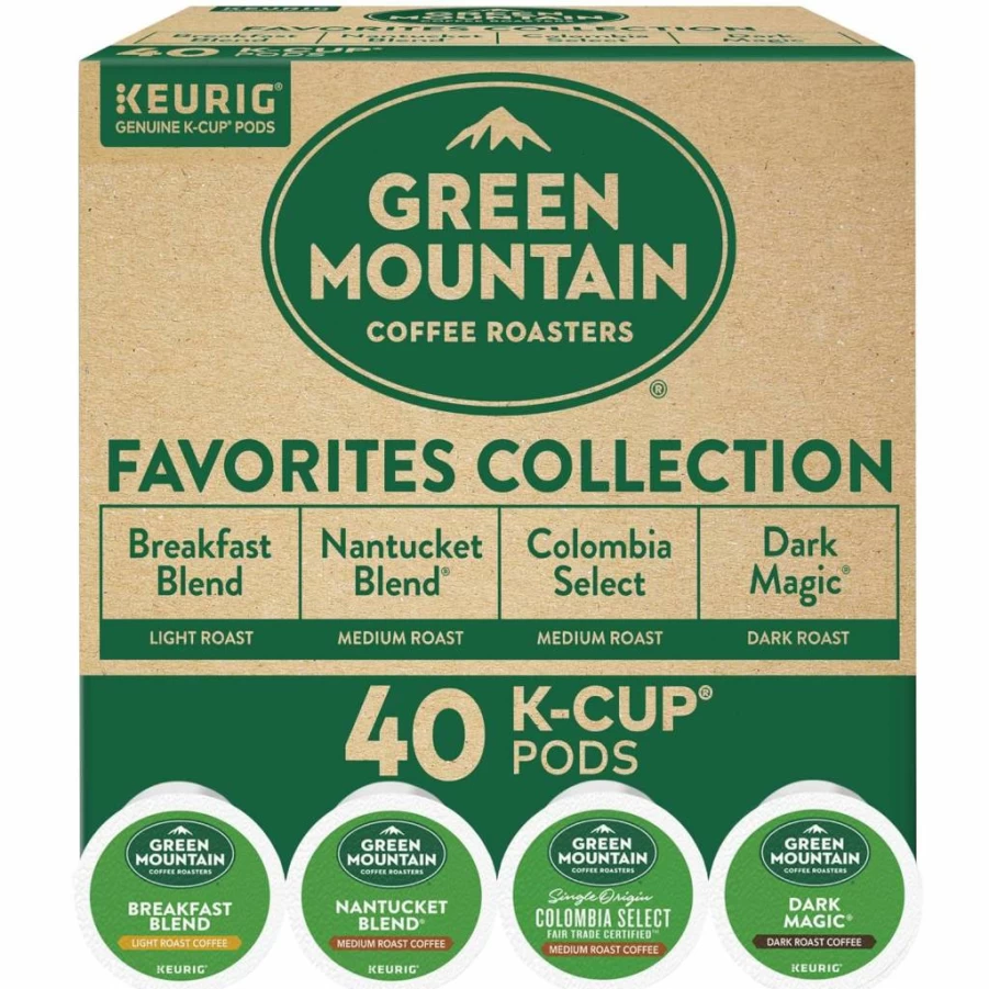 Green Mountain Coffee Roasters Favorites Collection - Premium Gourmet Coffee Variety Pack