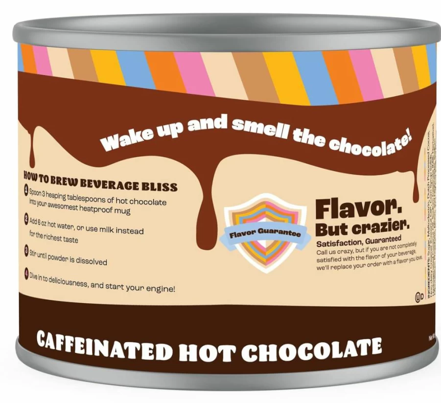 Crazy Cups Decaf Variety Pack - 24 Flavored K-Cups for Keurig, Caffeine-Free Coffee Pods Assortment