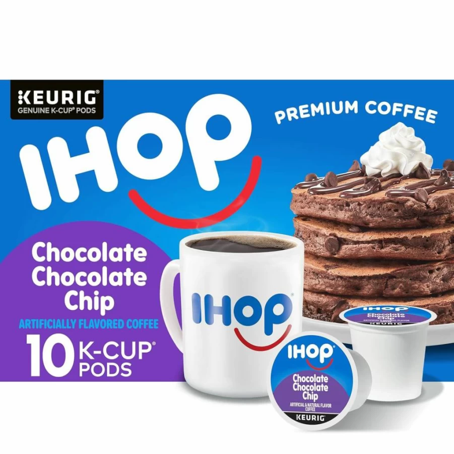 IHOP Vanilla Cupcake Flavored K-Cup Coffee Pods for Keurig, 10 Count Box