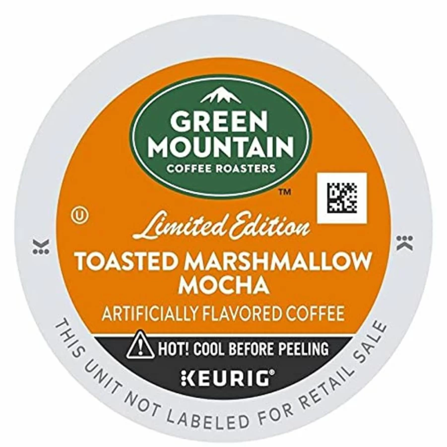 Green Mountain Coffee Roasters Toasted Marshmallow Mocha K-Cup Pods for Keurig Brewers, 24 Count (Packaging May Vary)