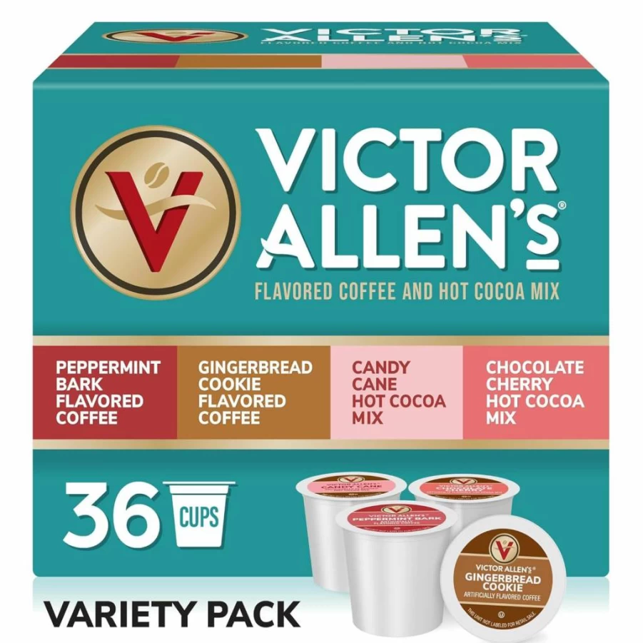 Victor Allen's Coffee Hot Cocoa K-Cup Pods, Milk Chocolate Flavor, 42 Count Single Serve Cups for Keurig Brewers