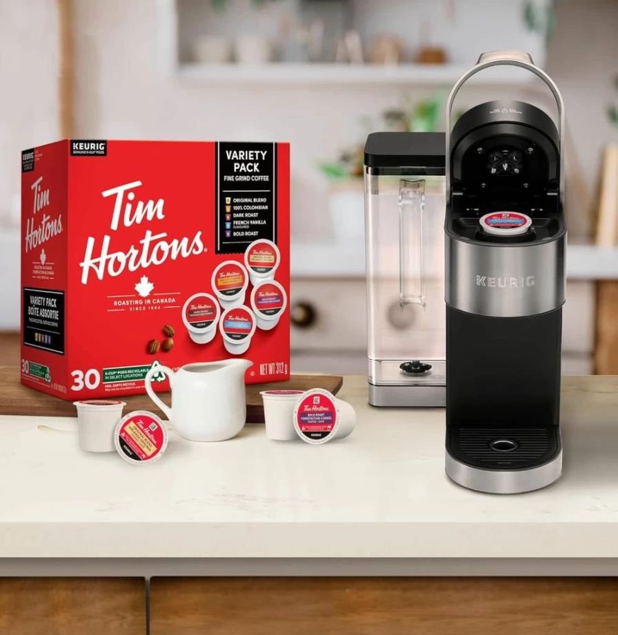 Tim Hortons Variety Pack K-Cup Pods 30 Count for Keurig Brewers