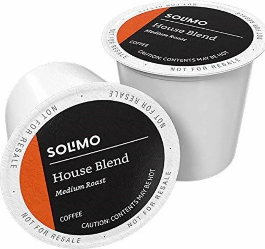Solimo Medium Roast Espresso Capsules (50 Count) - Compatible with Original Brewers, Rich & Smooth Flavor