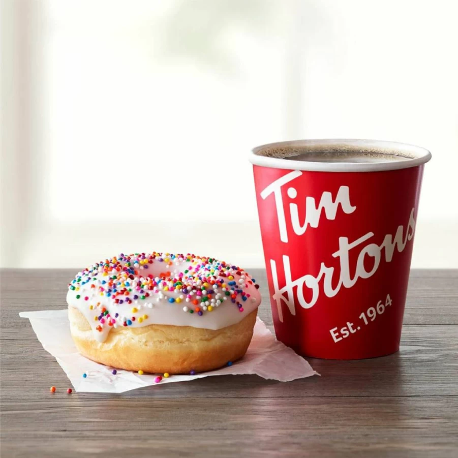 Tim Hortons Medium Dark Roast 100% Colombian Coffee K-Cup Pods 12Ct - Compatible With Keurig Brewers