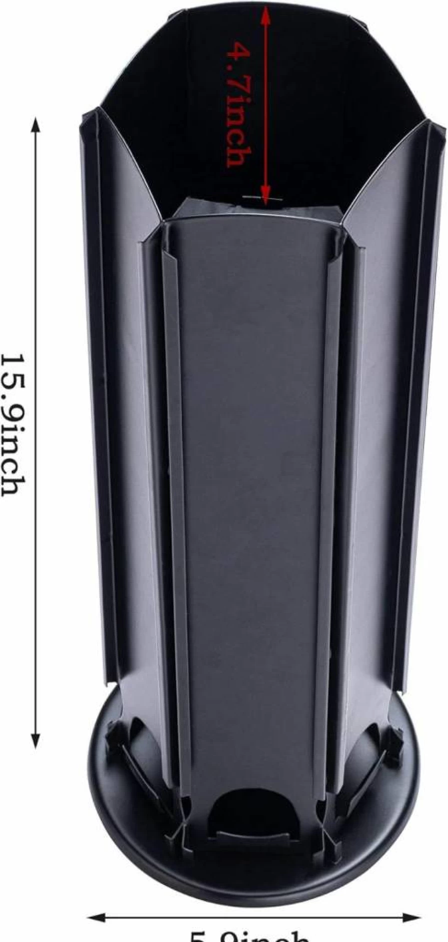 Flagship Vertuo Coffee Pod Holder Carousel Stand for Nespresso Capsules – 80+ Capsule Storage Organizer with Silent Rolling & Extra Compartment
