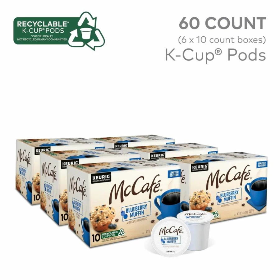 McCafe Light Roast Breakfast Blend Coffee K-Cup Pods - 96 Count, Keurig Single Serve Compatible