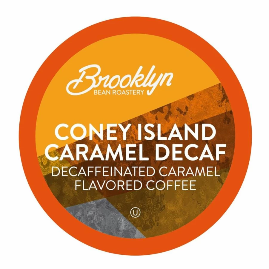 Brooklyn Beans Decaf Coffee Pods Variety Pack - 40 Keurig K-Cup Compatible Pods, Works with 2.0 Brewers, Assorted Flavors for Decaf Lovers