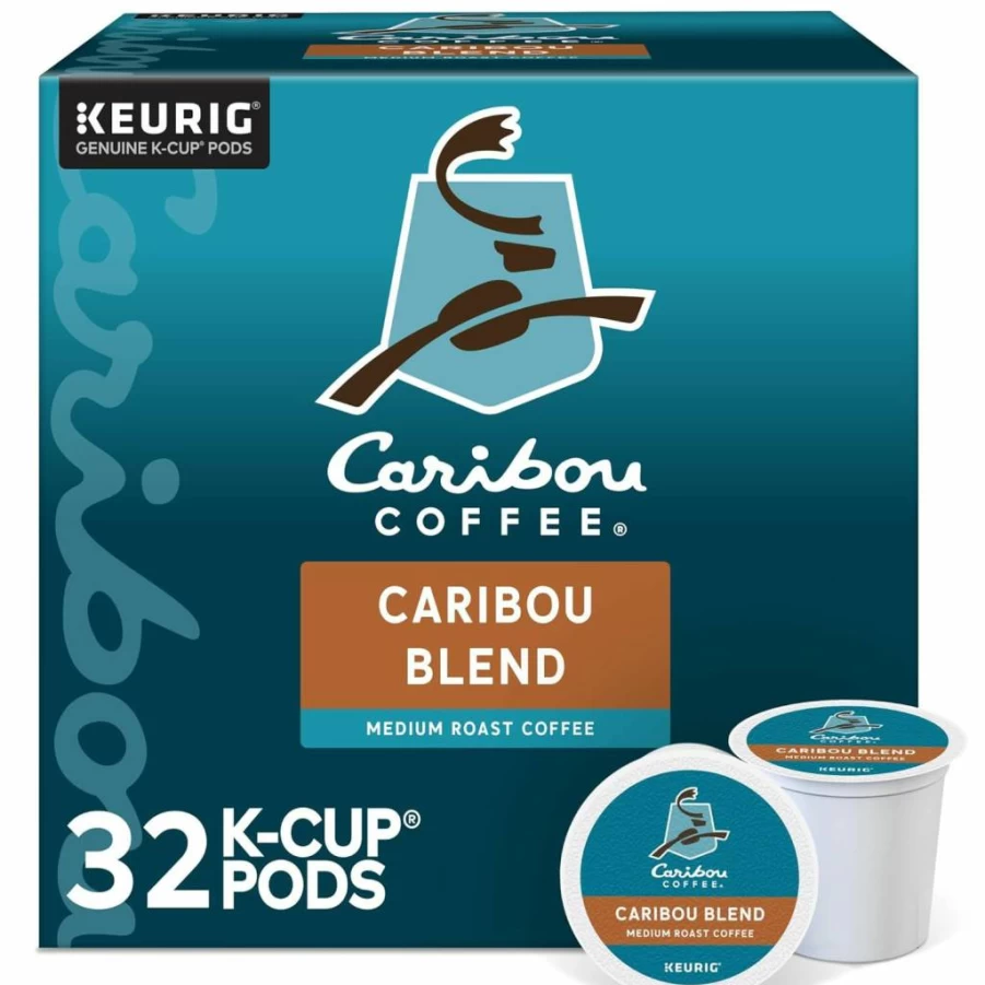 Caribou Coffee Daybreak Morning Blend Light Roast K-Cup Pods, 96 Count (4 Packs of 24) for Keurig Single-Serve Brewers