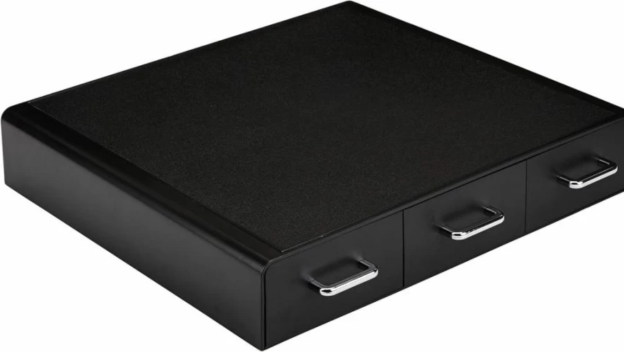 Amazon Basics K-Cup Coffee Pod Organizer Drawer - 36 Pod Capacity, Black, Compact Keurig Pod Storage