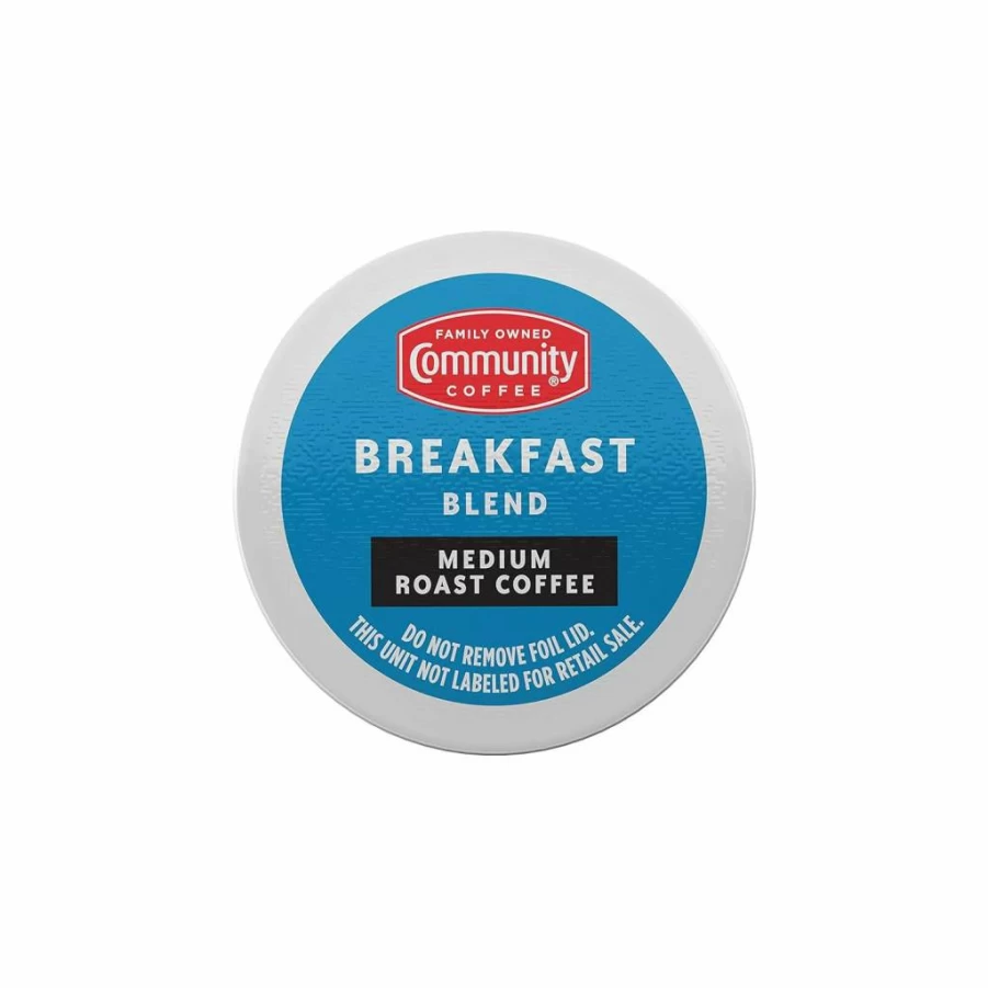 Community Coffee New Orleans Dark Roast K-Cup Pods - 18 Count, Compatible with Keurig 2.0 Brewers, Single Pack