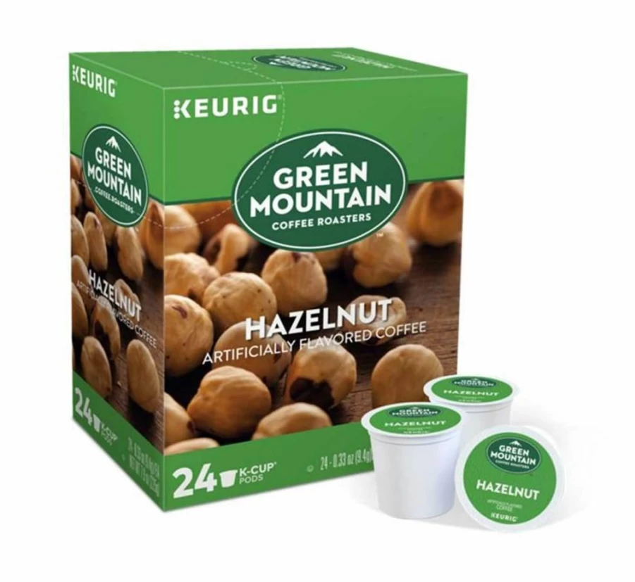 WXSHUOYU Hazelnut Coffee K-Cups Pods for Keurig Brewers - 24 Count Light Medium Dark Roast Variety Pack, Long Shelf Life, Compatible with All Keurig Machines