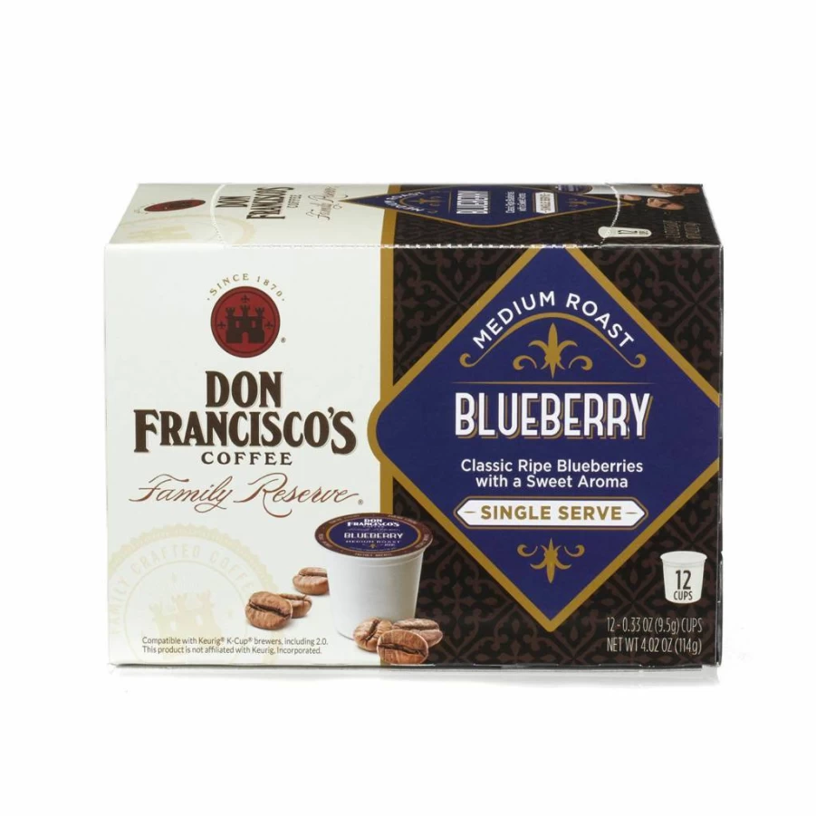 Don Francisco's Hazelnut Cinnamon Flavored K-Cup Coffee Pods, 12 Count Pack