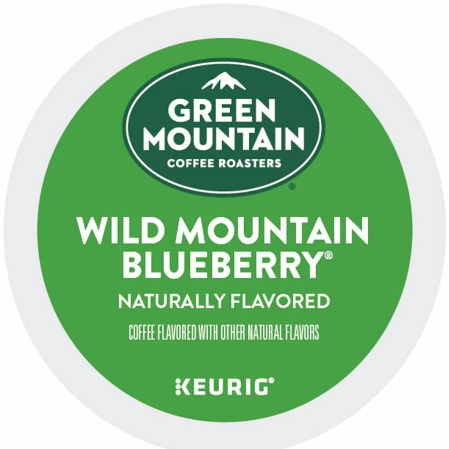 Green Mountain Coffee Roasters Wild Mountain Blueberry Light Roast K-Cup Pods, 48 Count (2 Boxes of 24) for Keurig Brewers