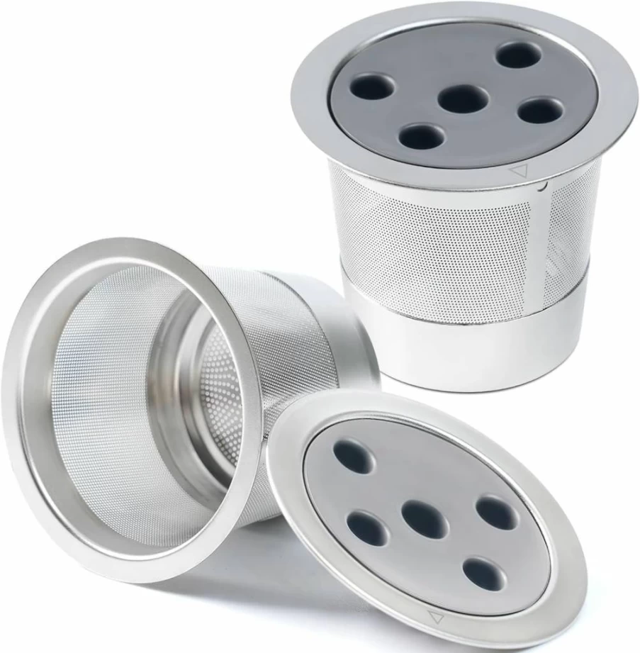 SHANGSKY Stainless Steel Reusable K Cup Pod for Keurig K Supreme & Plus – Eco-Friendly Coffee Pods Compatible with Single Cup Coffee Makers