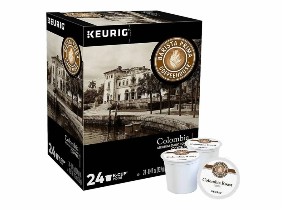 Barista Prima Coffeehouse French Roast K-Cup Pods for Keurig Brewers, 24 Count (Packaging May Vary)