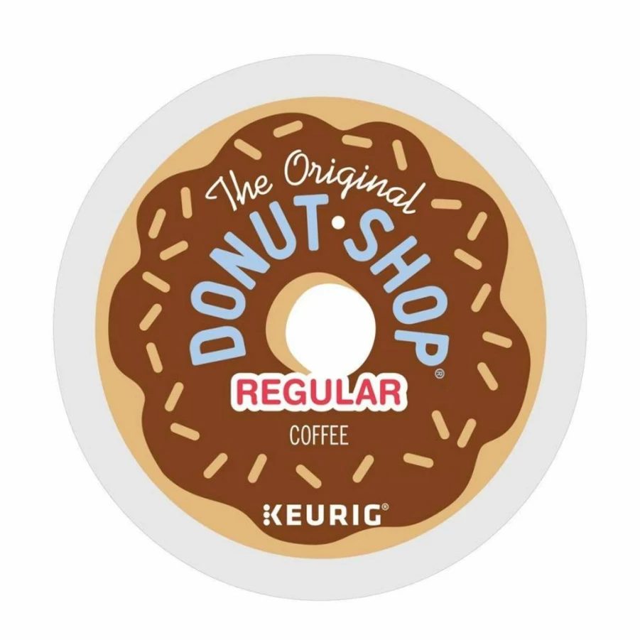 The Original Donut Shop Medium Roast Coffee K-Cup Pods, 72 Count Single-Serve for Keurig Brewers