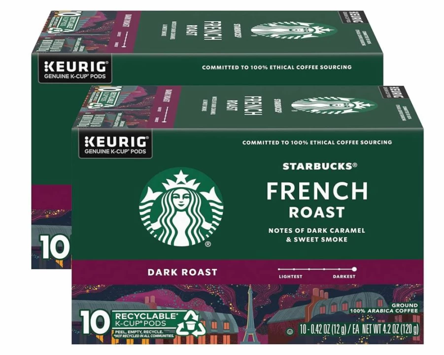 Starbucks Mocha K-Cup Coffee Pods, 2-Pack – Rich Chocolatey Flavor for Keurig Brewers