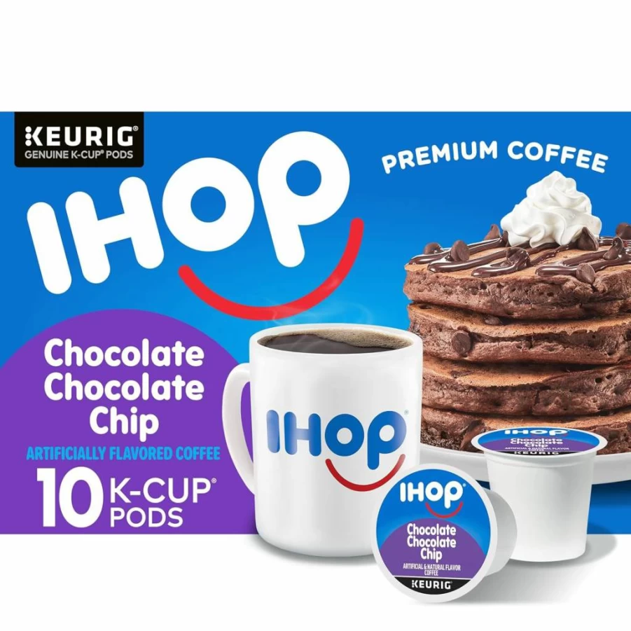 IHOP Medium Roast Signature Blend Coffee Pods for Keurig K-Cup Brewers, 10 Count Box