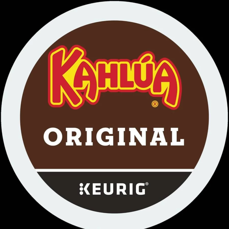 KAHLUA Original Light Roast Coffee Pods for Keurig K-Cup Brewers, 24-Count Single-Serve Pack