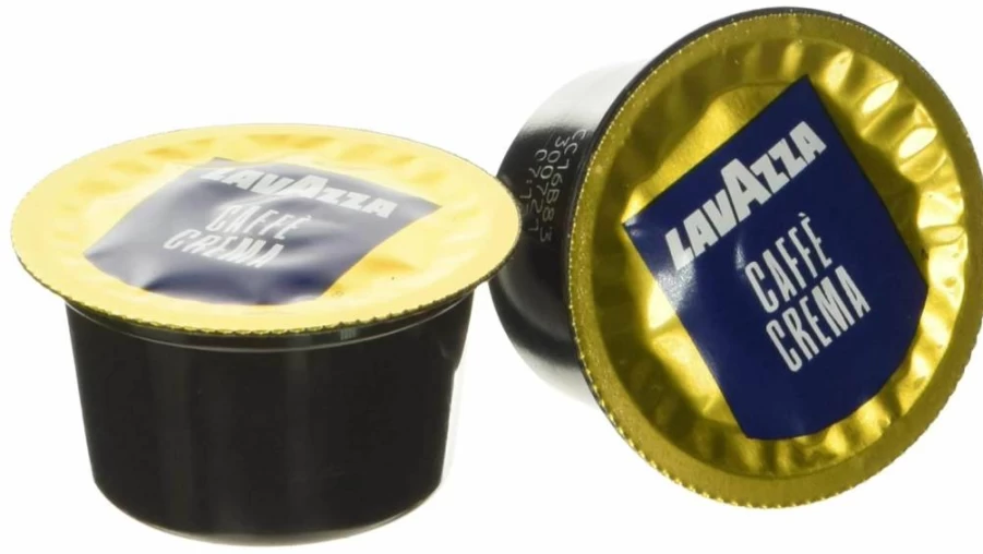 Lavazza Blue Single Espresso Coffee Capsules, 100 Count - 100% Arabica, Sweet Blend with Notes of Biscuits & Jasmine, Roasted in Italy, Value Pack