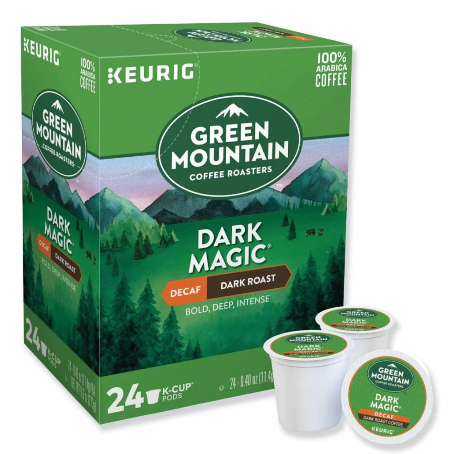 Green Mountain Coffee Roasters Dark Magic Decaf K-Cup Pods, 12 Count, Keurig Compatible
