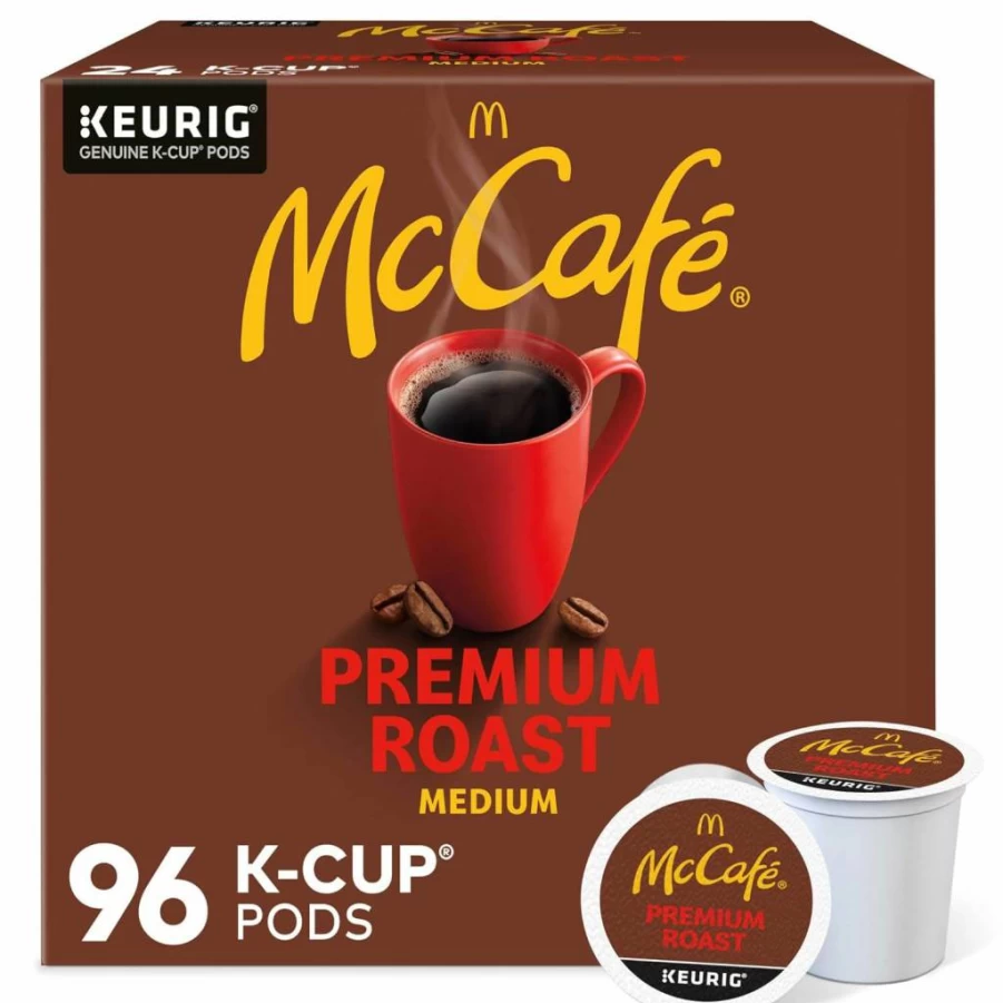 McCafe Premium Medium Roast Coffee Pods - Keurig K-Cup Compatible, 72 Count Single-Serve Pack