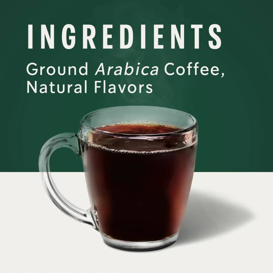 Starbucks Flavored Coffee Variety Pack for Keurig – 6 Boxes (60 K-Cup Pods) – 100% Arabica, Naturally Flavored