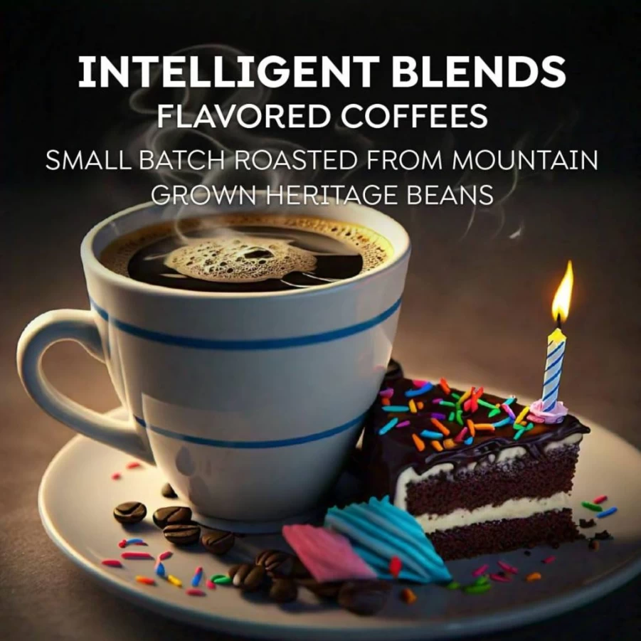 Intelligent Blends Recyclable Decaf Dark Roast Coffee Pods - 100 Count Single Serve K Cups, 100% Arabica, Keurig Compatible