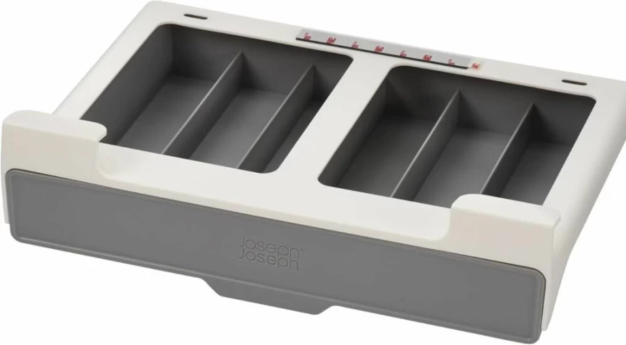 Joseph Joseph Under-Shelf Coffee Pod Organizer - Space-Saving Drawer Holds 30 Nespresso Original Capsules