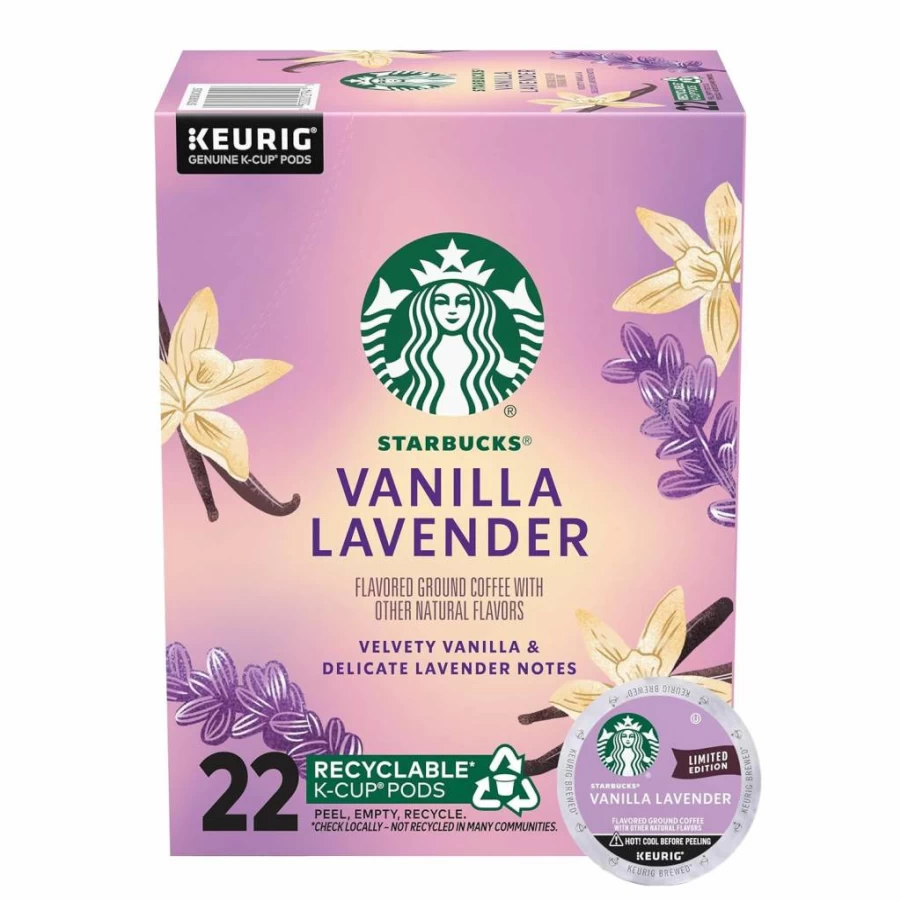 Starbucks Medium Roast Vanilla Lavender Ground Coffee