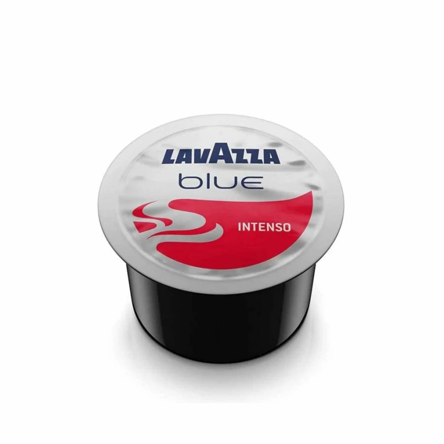 Lavazza Blue Intenso Espresso Coffee Capsules, Medium Roast, 100-Count Value Pack (28.2 oz), Italian-Blended Full-Bodied Flavor